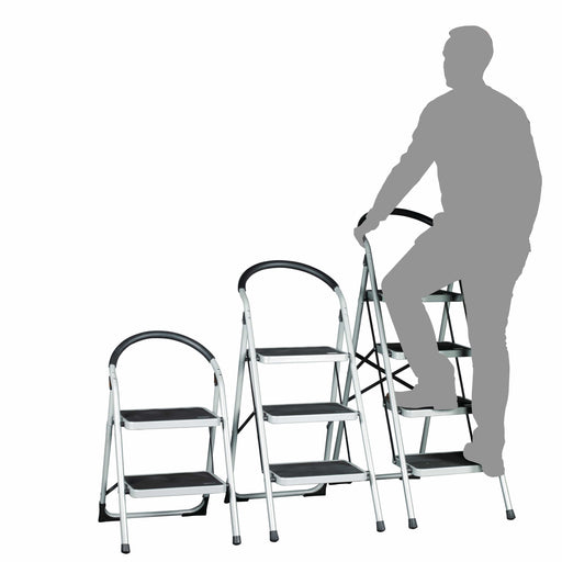 Folding Step Ladders (2, 3, 4 Tread), 2-Tread, Filstorage