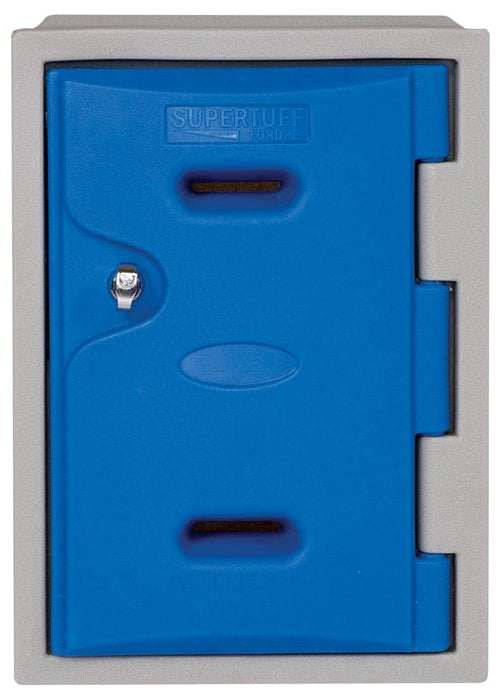 Bundle Offer: 28 x LK1 Plastic Locker 450mm H, 450mm High / Blue / Key Operated Lock, Filstorage