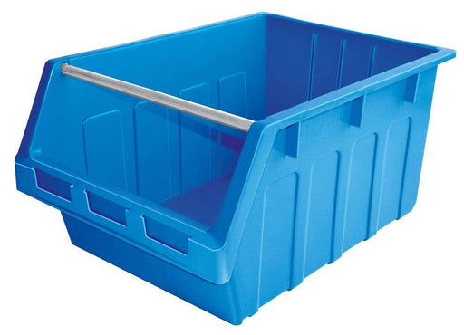 Large Stack & Nest Bin Supra 8 Stacking Storage Bin - BLUE 300mm H x 425mm W x 600mm D, FBSUP8 BLUE, Filstorage