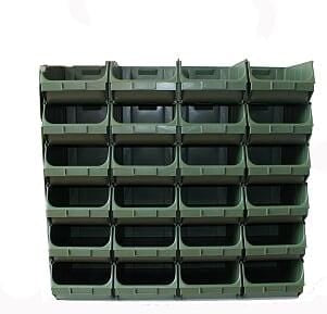 Container Pick Wall - 24 x Union F Interconnecting Storage Bins, 24 x Union F, Filstorage