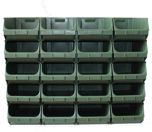 Container Pick Wall - 20 x Interconnecting Union Storage Bin Union F - Filstorage