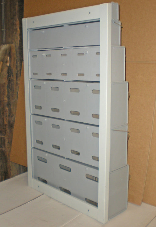 Metal Wall Frame for Tilt Bins (VS510) - Filstorage