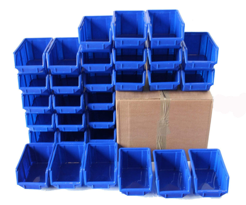 Pack of 30 x Stackable Parts Storage Bins (112) - Filstorage