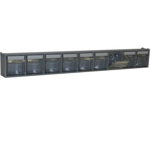 Van Storage Tilt Bin 9 Grey & Locking Bar, View Bin 9 GREY SPECIAL OFFER, Filstorage
