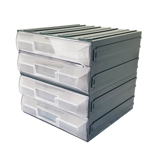 Vision Storage Block 16TR - 4 Drawer Compartment Organiser, Vision Block 16TR, Filstorage