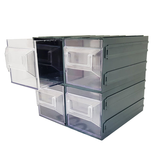 Vision Storage Block 17TR - 4 Drawer Compartment Organiser - Filstorage