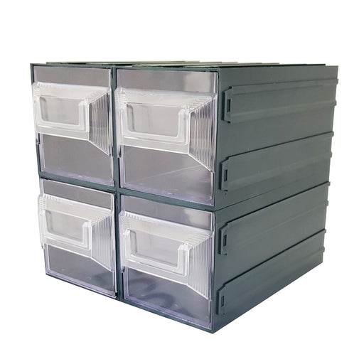 Vision Storage Block 17TR - 4 Drawer Compartment Organiser, Vision Block 17TR, Filstorage