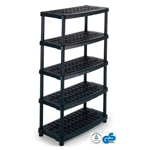 Vented Recycled Plastic Shelving 70kg/level 2436/5 - Filstorage