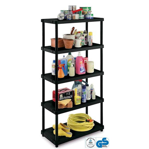 Solid Recycled Plastic Shelving 40kg/level 4080S/5 - Filstorage