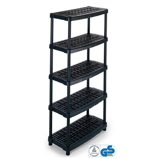 Vented Recycled Plastic Shelving 70kg/level 1836/5 - Filstorage