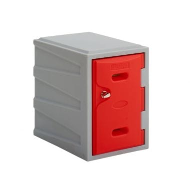 Bundle Offer: 28 x LK1 Plastic Locker 450mm H, 450mm High / Blue / Key Operated Lock, Filstorage
