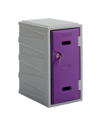 Bundle Offer: 21 x LK2 Plastic Locker 600mm H, 600mm High / Blue / Key Operated Lock, Filstorage