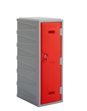 Bundle Offer: 14 x LK3 Plastic Locker 900mm H, 900mm High / Blue / Key Operated Lock, Filstorage