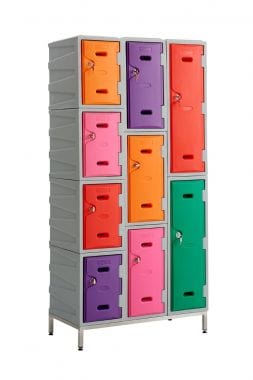 Plastic Locker Stand (3 Variations), LKSTAND2, Filstorage