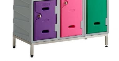Plastic Locker Stand (3 Variations), LKSTAND2, Filstorage