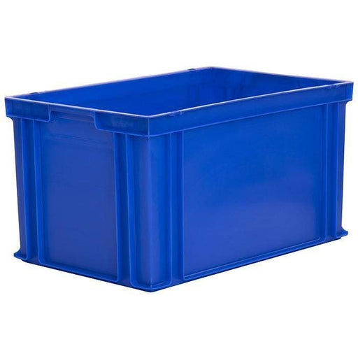 OFFER! Solid Stacking Euro Container 65L (600x400x325mm) CONT202A, Blue, Filstorage