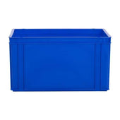 OFFER! Solid Stacking Euro Container 65L (600x400x325mm) CONT202A, Blue, Filstorage