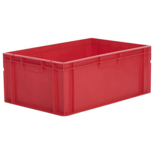 10 x Euro Stacking Containers (600x400x235mm) M212A, Green, Filstorage