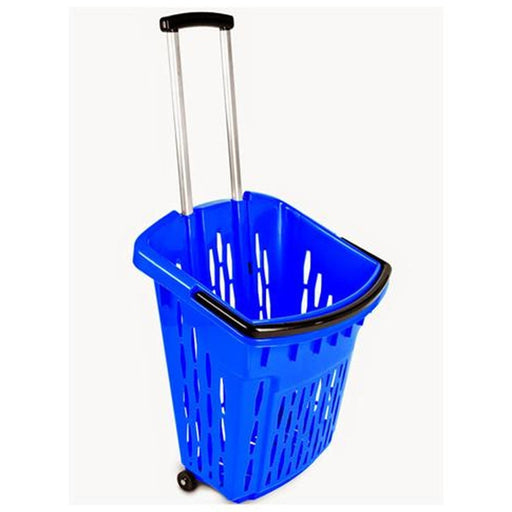 Large Trolley Basket (38L), B38/B Blue Trolley Basket, Filstorage