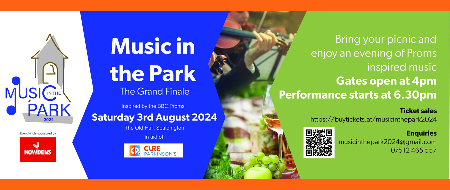 Music in the Park in aid of Parkinson’s Disease