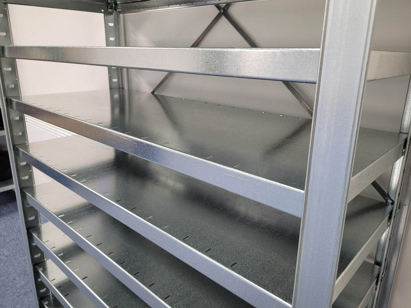 Galvanised Steel Shelving
