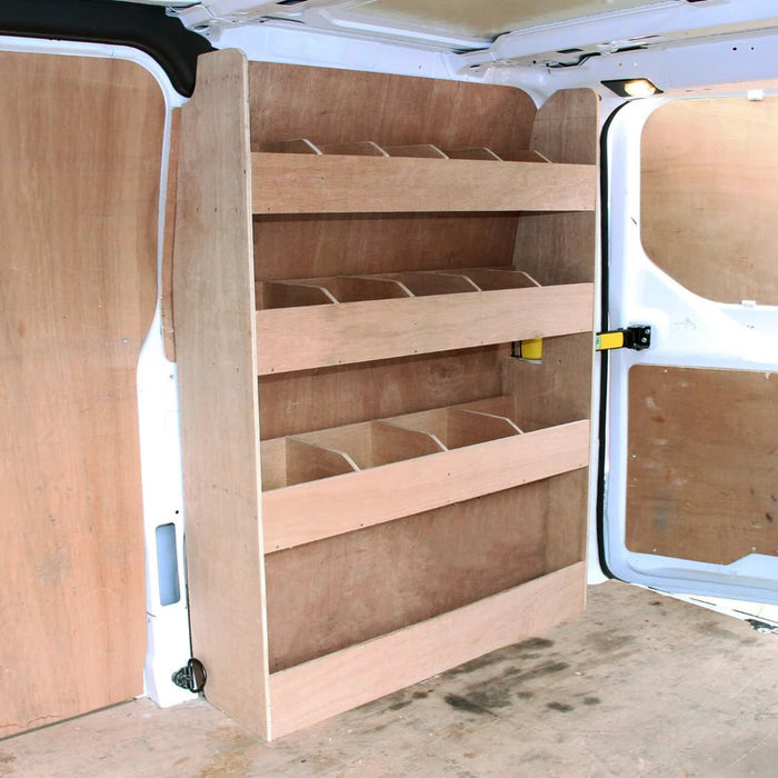 Ford Transit Ply Wood Van Racking & Shelving Storage System