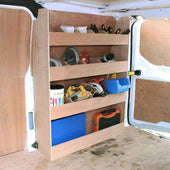 Ford Transit Ply Wood Van Racking & Shelving Storage System