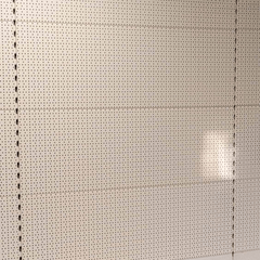 Jura Perforated Back Panels W1250 x H400mm