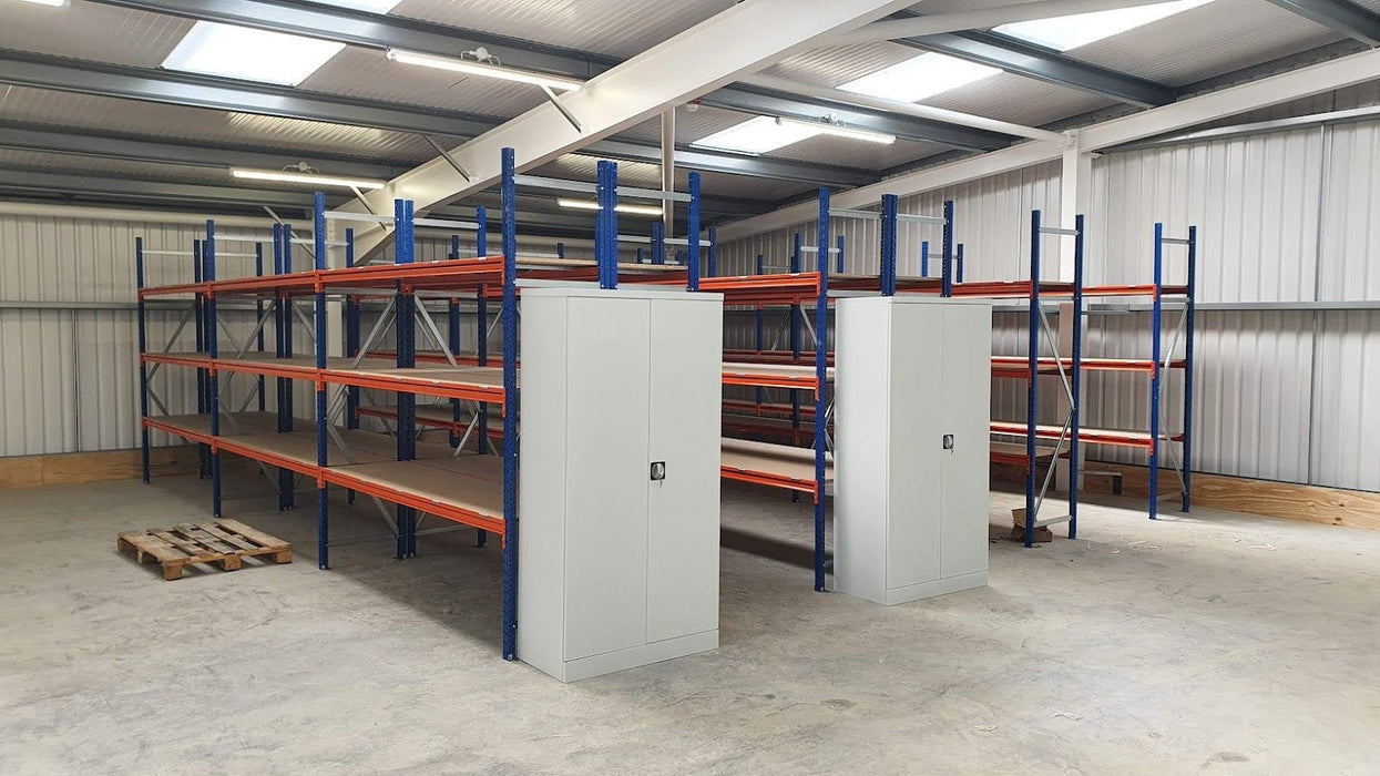 Heavy Duty Warehouse Longspan Racking Shelving System Starter Bay (500kg per level)