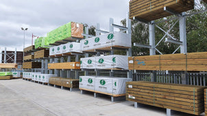 Heavy-Duty Galvanised Cantilever Racking