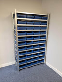 Stemo Shelf Bin Unit Complete Bundle with Bins