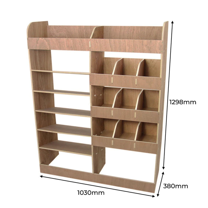 Vauxhall Vivaro SWB Plywood Van Racking Unit