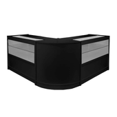 Shop Retail Counter Black