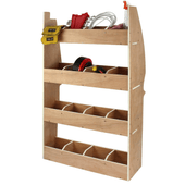 Citroën Berlingo II SWB  Van Storage Racking Unit