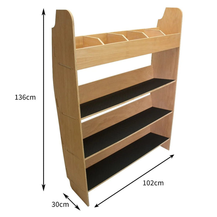 Ford Transit Ply Wood Van Racking & Shelving Storage System