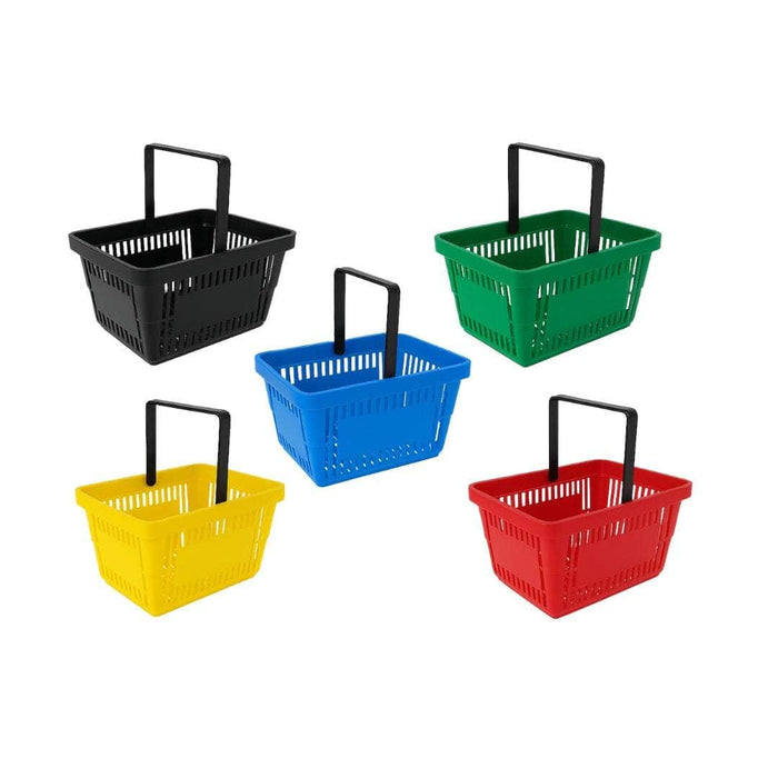 Single Handle Shopping Basket 22L (5 Colours)