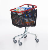 Araven Loop Plastic Shopping Picking Trolley 100L (5 Colours)