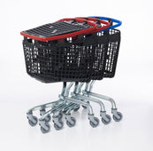 Araven Loop Plastic Shopping Picking Trolley 100L (5 Colours)