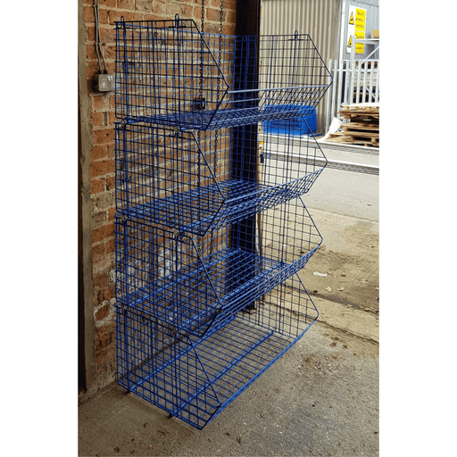 CLEARANCE: Used Wire Storage C2DS Filplastic Baskets + dividers (Bundle of 12 & 24 dividers)