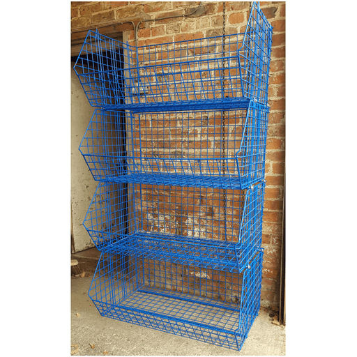 CLEARANCE: Used Wire Storage C2DS Filplastic Baskets + dividers (Bundle of 12 & 24 dividers)