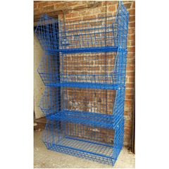 CLEARANCE: Used Wire Storage C2DS Filplastic Baskets + dividers (Bundle of 12 & 24 dividers)