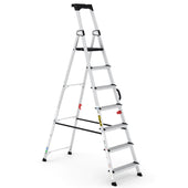 Folding Stepladder with 7 treads