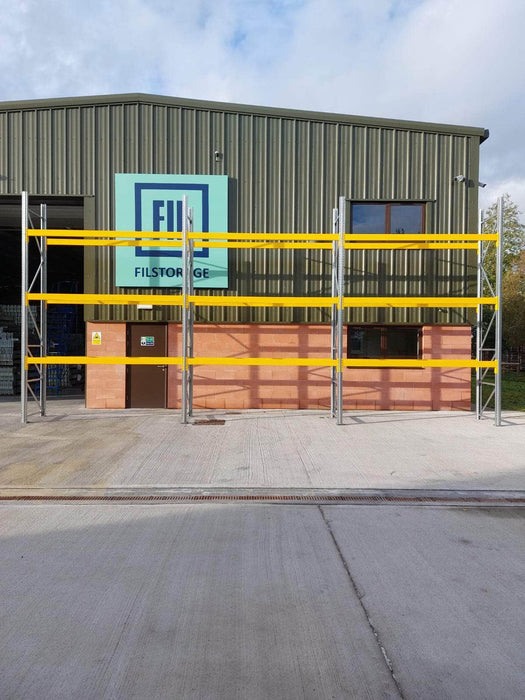 Heavy Duty Pallet Racking in situ 