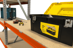 longspan workstation workbench shelf level
