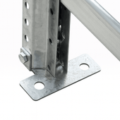 Heavy Duty Warehouse Longspan Racking Shelving System Starter Bay (500kg per level), 2m / 950mm / 600mm, Filstorage