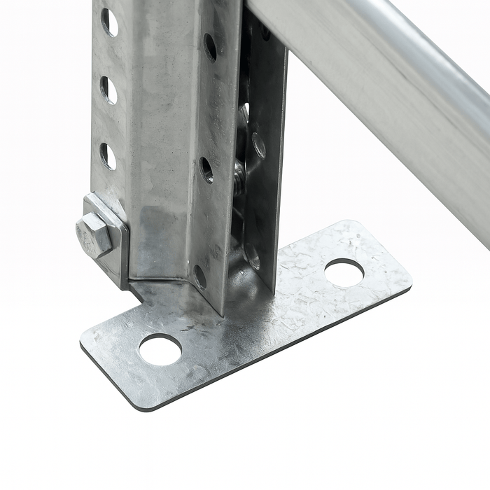Heavy Duty Warehouse Longspan Racking Shelving System Starter Bay (500kg per level), 2m / 950mm / 600mm, Filstorage