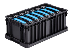 OX Tools ToolTrekWall Hanging Crate with 7 Mini Organisers