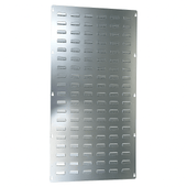 Portrait Louvre Wall Back Panel for Storage Bins