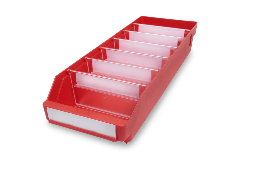 Offer: Shelf Bin 5018 Red (Pack of10)