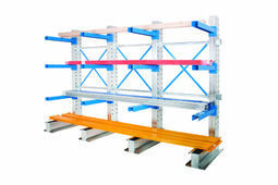 Cantilever Racking with props